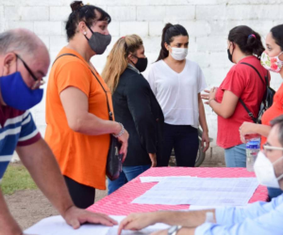 Inició el proceso para escriturar a familias del barrio Nueva Esperanza